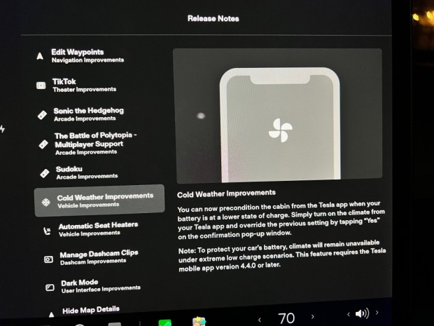 Tesla's holiday software update: TikTok, and Sonic the Hedgehog coming 01