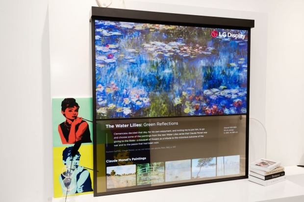 LG provoca novo OLED de 'prateleira' transparente: pronto para futuras lojas12 |  TweakTown.com