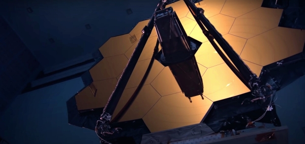 La NASA ha ora esteso i bracci parasole del James Webb Telescope