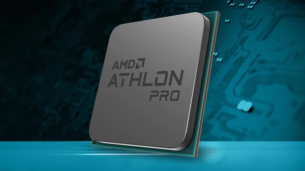 Open enlarged image AMD Athlon Gold PRO 4150GE APU: 4 CPU cores, Vega GPU, 35W TDP