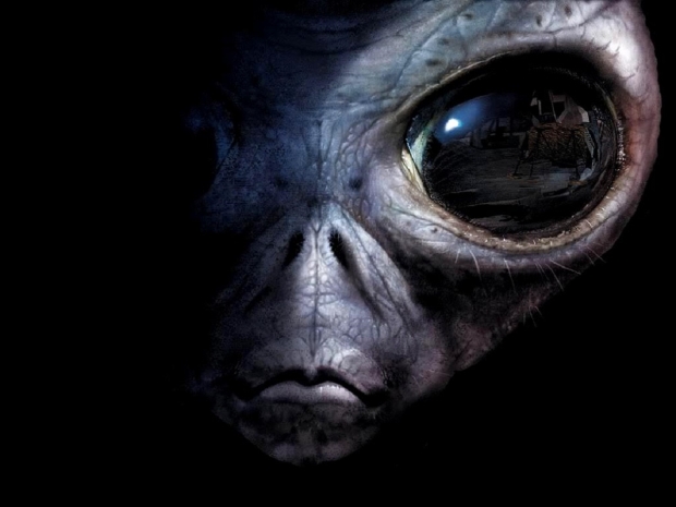 Open enlarged image 'Naked Alien' caught on camera running in notorious UFO hotspot