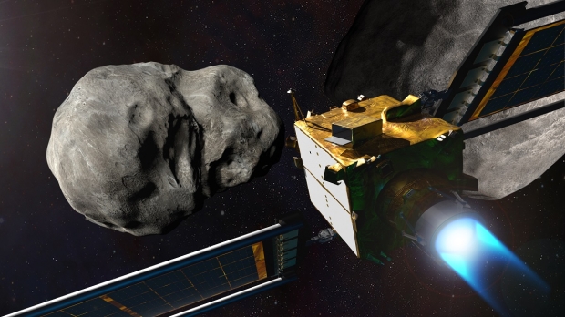 Open enlarged image NASA spacecraft that will slam into asteroid sent back its first photo