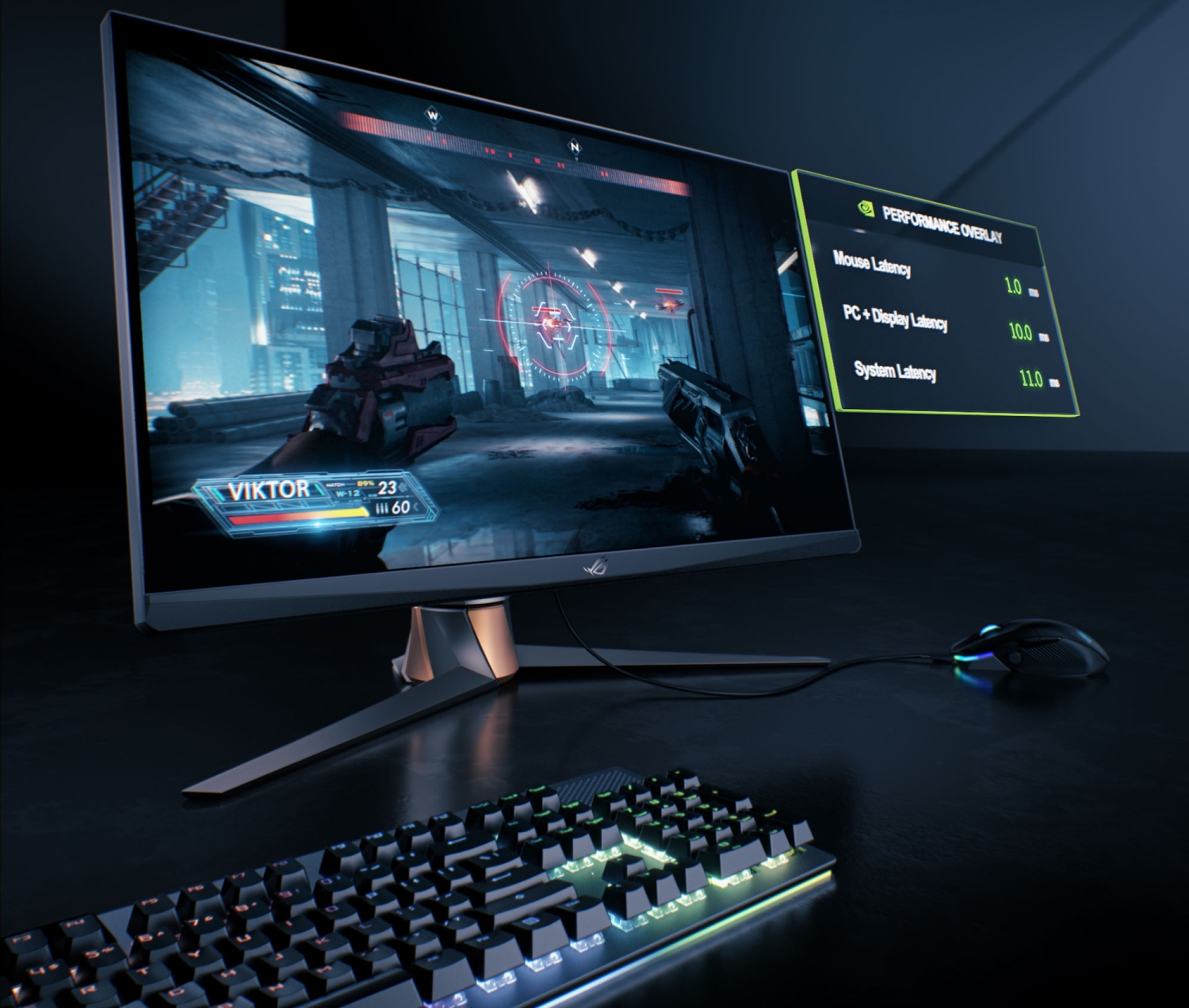 World's Fastest eSports Gaming Monitor - ROG Swift 360Hz PG259QN