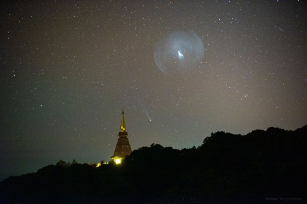 Open enlarged image Comet Leonard unleashes 'couple of outbursts' before vanishing forever