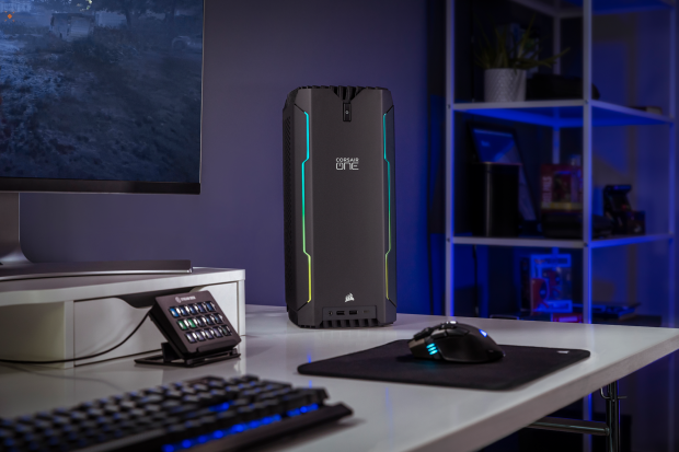 Open enlarged image Corsair ONE i300 desktop PC: tiny PC, premium gaming, starts at $4000