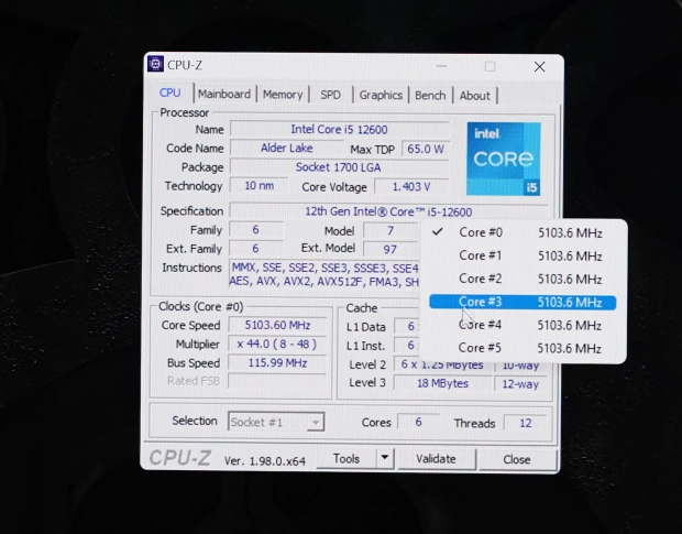 Intel Core i5-12400 OC'd la 5,2 GHz, pantaloni Beats Core i9-12900K 04 |  TweakTown.com
