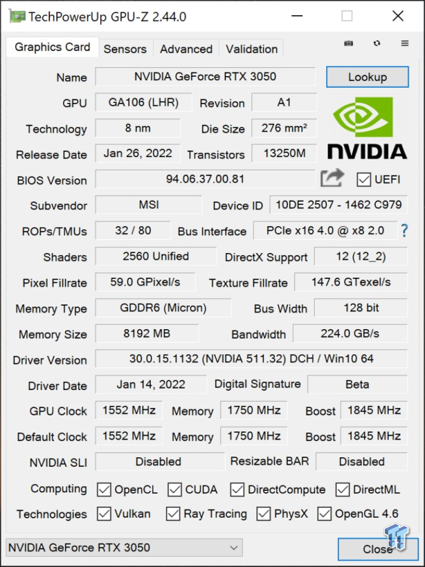 for apple download GPU-Z 2.55.0