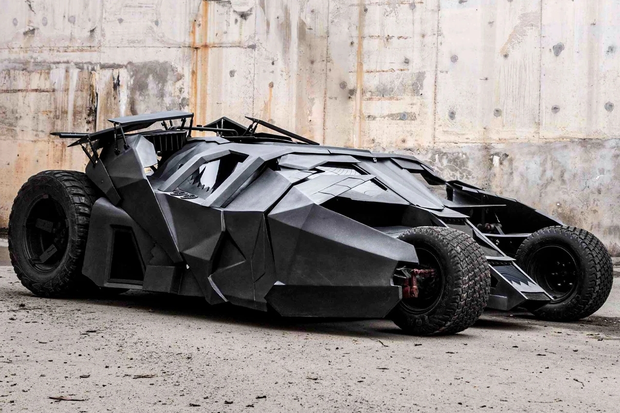 World's first life-size fully functioning electric Batmobile built