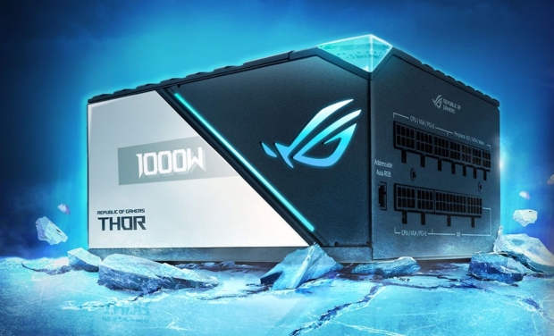 ASUS' first ROG Thor II PSU: PCIe 5.0 cable down to 450W from 600W