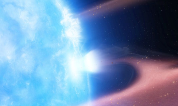 Gli astronomi sono testimoni di una stella “zombi” che divora i resti di un pianeta morto