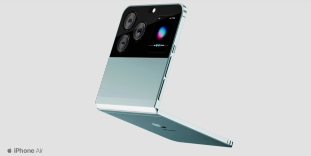 Ce Concept D'iphone Pliable A Fière Allure, Comme Le Galaxy Z Flip 01 De Samsung |  Tweaktown.com