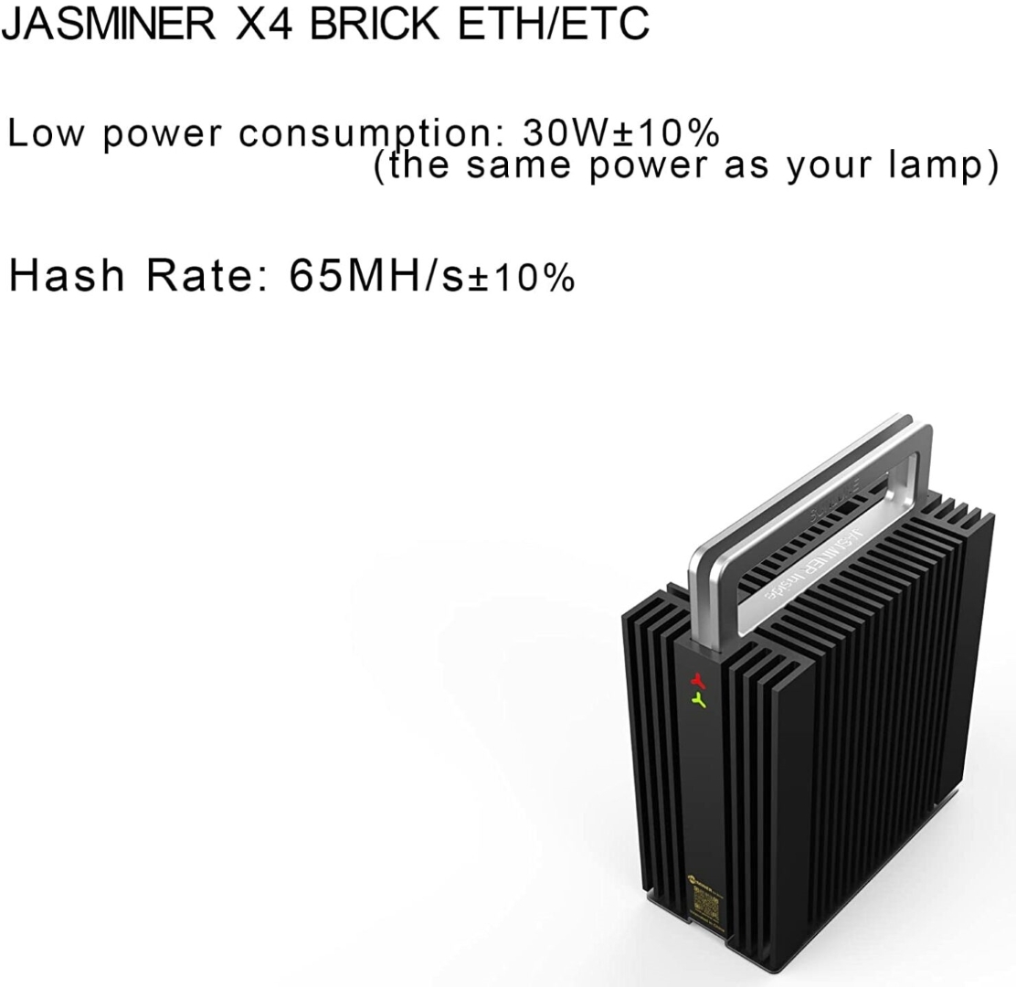 省エネ高性能!Jasminer Jasminer X4 BRICK マイニングマシン X4 省エネ高性能!Jasminer Jasminer X4 BRICK マイニングマシン X4