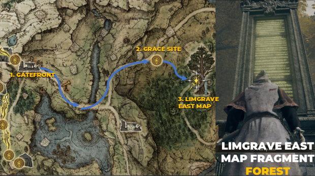 Elden Ring guide: Limgrave east and west map fragment locations