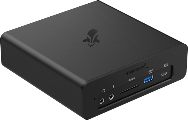Open enlarged image Sabrent Thunderbolt 3 NVMe SSD docking station with 16TB SSD insanity