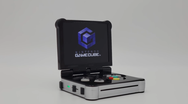 Fake GameCube meme console becomes real, complete with folding screen 7456 | TweakTown.com