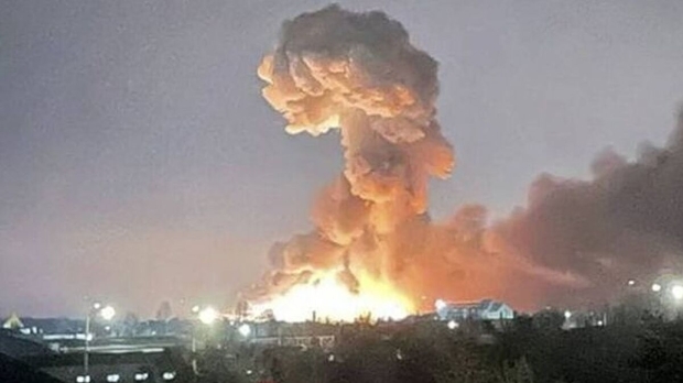Open enlarged image Russia says it's firing the first nuclear-capable missiles in Ukraine