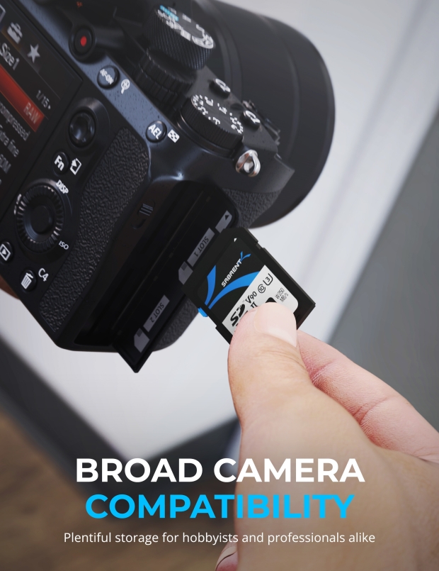 Sabrent unveils SD cards: 64GB, 128GB, 256GB + 512GB with V90 speeds 05