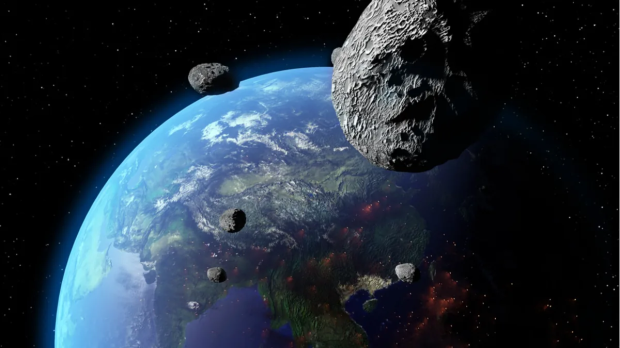 Open enlarged image NASA database confirms mile-wide asteroid will approach Earth in May