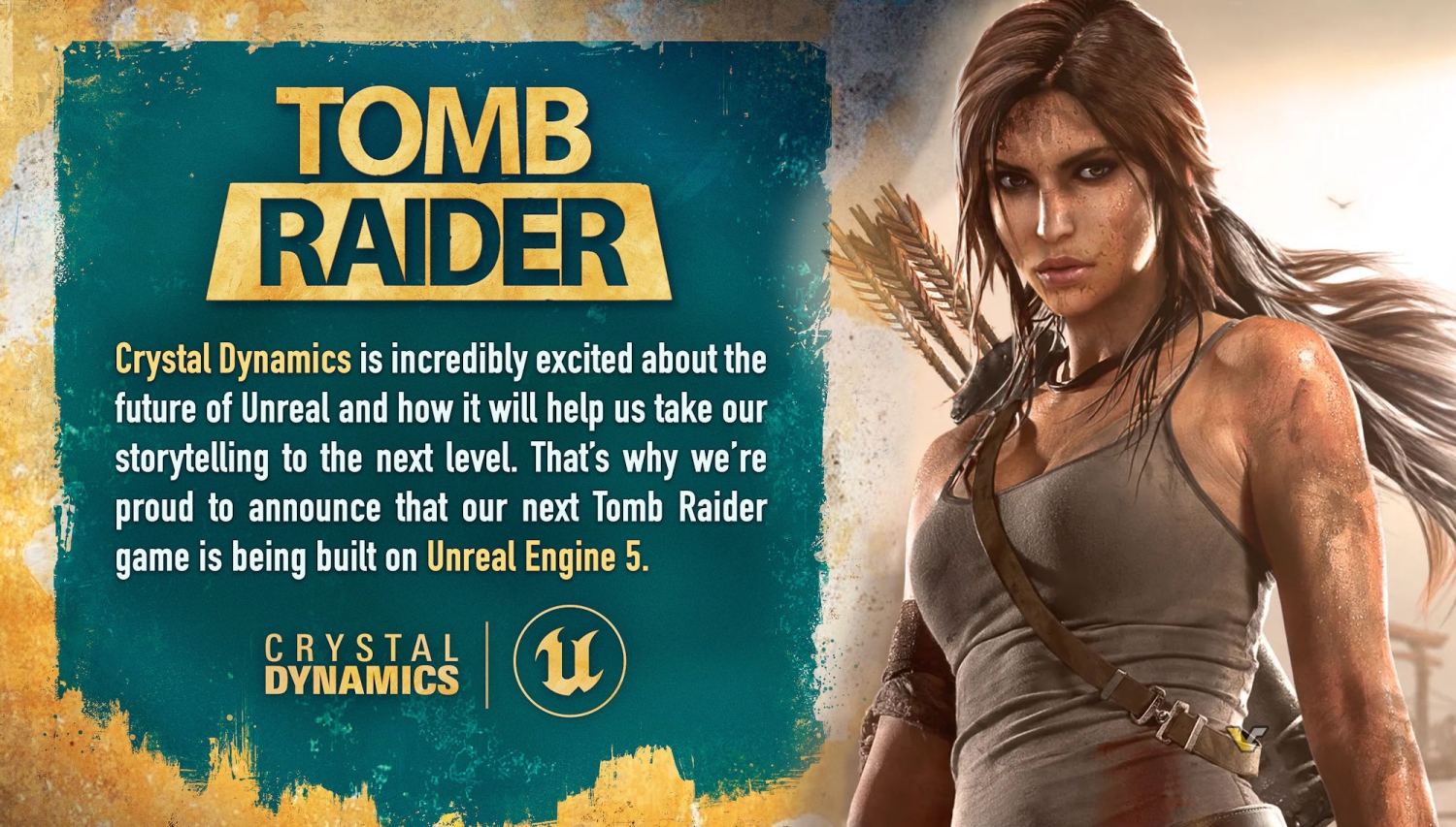 Crystal Dynamics is working on a new Tomb Raider game, ditches in-house  engine for Unreal Engine 5 -  News