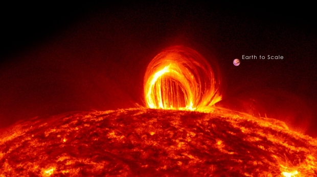 Open enlarged image Officials confirms explosion on Sun, plasma ball hurled towards Earth