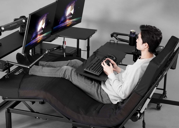 Open enlarged image You're going to totally want to buy this motorized gaming BED