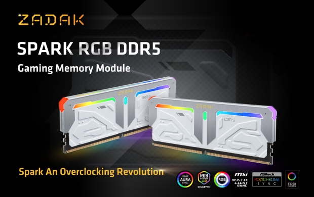 ZADAK unveils SPARK RGB DDR5 memory, up to 32GB kits of DDR5-6400 03