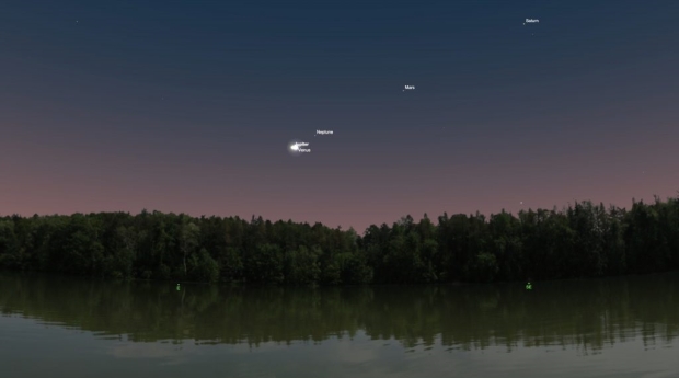 НАСА показывает, как скоро вы сможете наблюдать, как Юпитер и Венера почти столкнутся