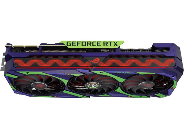 Open enlarged image ASUS unleashes ROG STRIX GeForce RTX 3090 EVANGELION Edition GPU