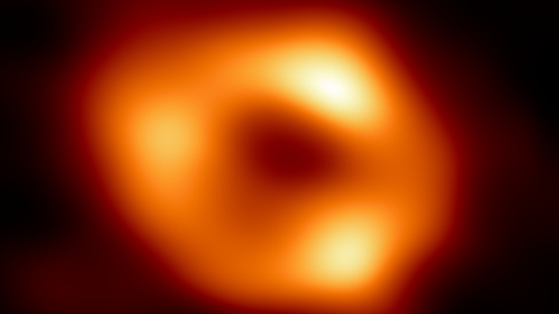 Open enlarged image Astronomers release first-ever image of our Milky Way's black hole