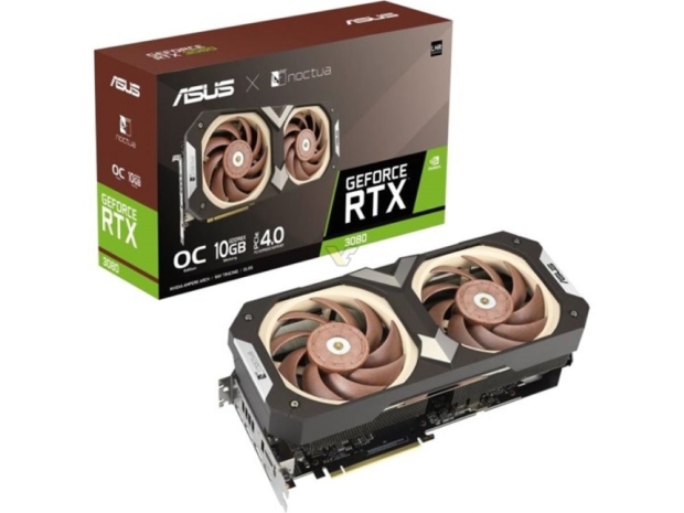 ASUS x Noctua GeForce RTX 3080 Edición Noctua anunciada