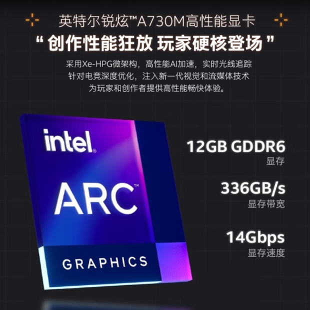 Noul laptop Machenike: pachete GPU Intel Arc A730M (ACM-G10) pentru 1.200 USD