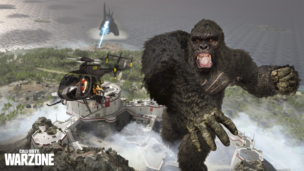 Open enlarged image Attack King Kong's testicles in Call of Duty: Warzone for baller XP