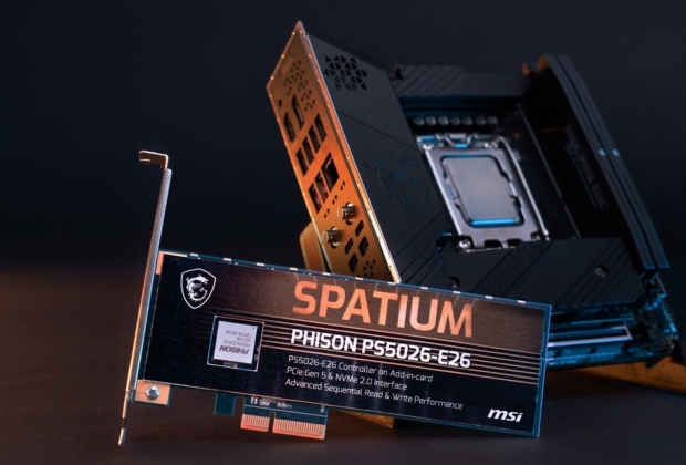 Open enlarged image Phison teams with AMD + Micron for PCIe 5.0 NVMe SSDs of the future