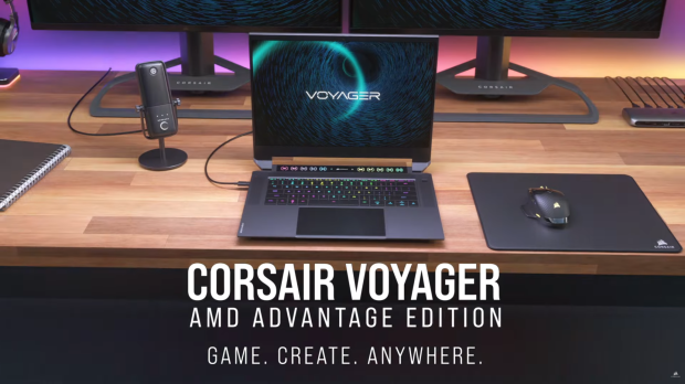 Corsair Voyager a1600: all-AMD gaming laptop starting from $2700