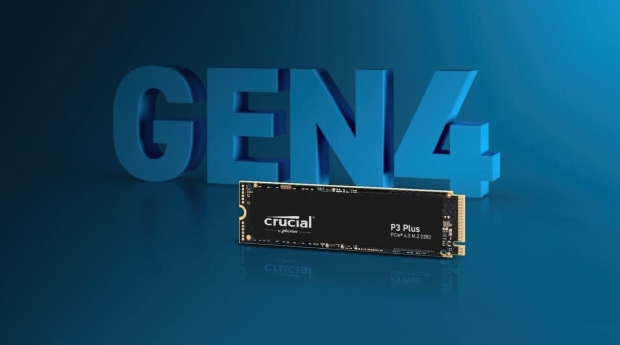 Crucial P3 - SSD - 4 TB - PCIe 3.0 (NVMe)