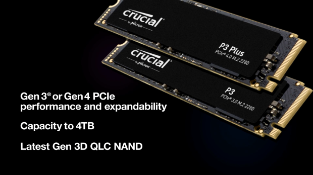 Crucial P3 500GB PCIe M.2 2280 SSD | CT500P3SSD8 