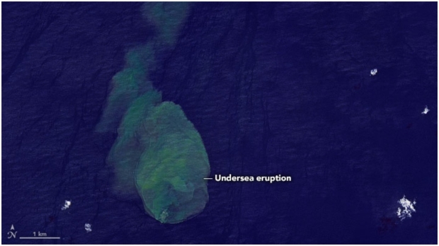 Open enlarged image NASA discovers an underwater 'sharkano' with mutant shark species