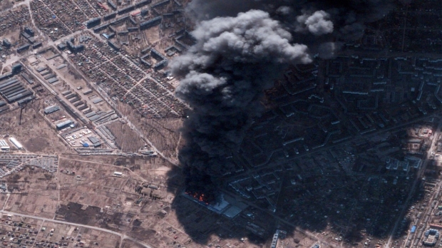 Open enlarged image Astronaut describes what it was like to see Ukraine war from space