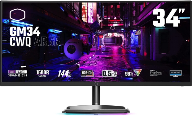 Open enlarged image Cooler Master intros GM Series gaming monitors with Quantum Dot tech