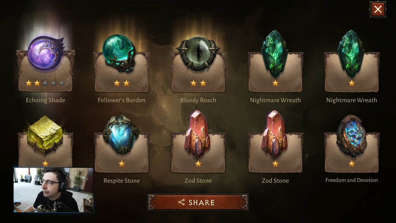 5/5 Star Legendary Gem, I won, now what? : r/DiabloImmortal