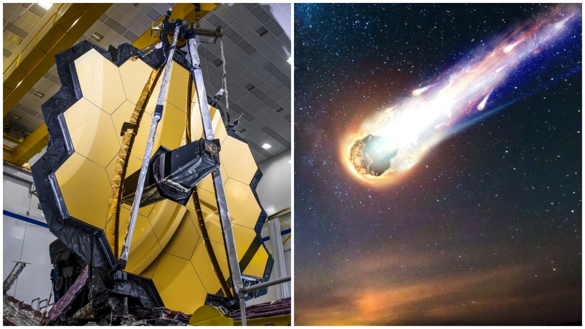 NASA confirms a meteorite collided with the James b Space Telescope