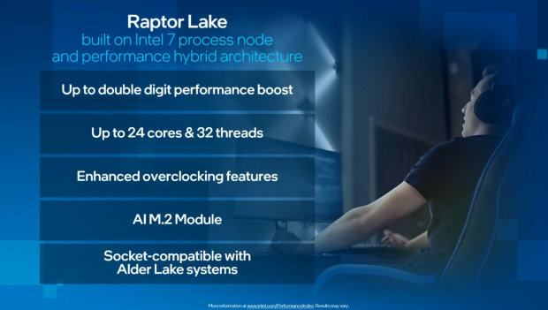 Open enlarged image Intel Core i9-13900 'performance preview': Raptor Lake CPU roars
