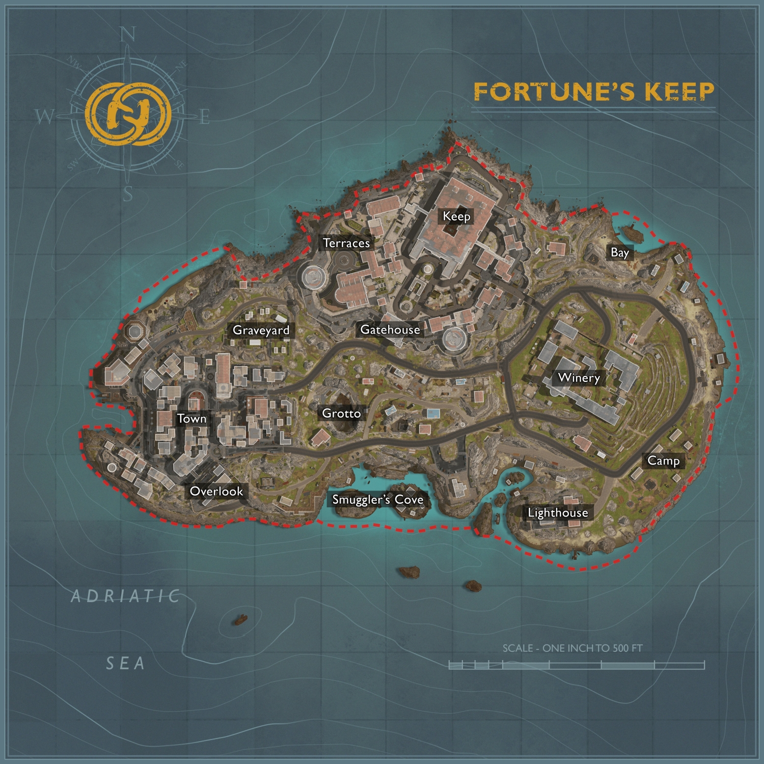 Call of Duty: Warzone's Rebirth Island map replacement: Fortune's Keep