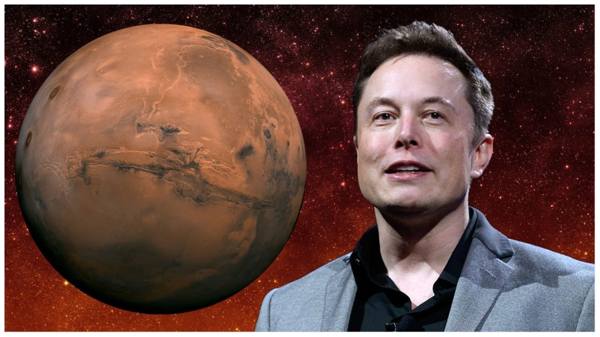 Elon Musk Showcases The Rocket Slated To Take Humans To Mars