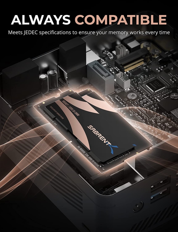 Sabrent dezvăluie DDR5-4800 SO-DIMM de înaltă performanță pentru Notebook 06 |  TweakTown.com