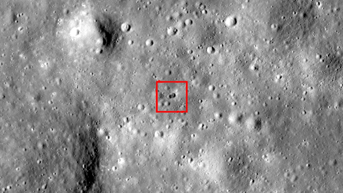 Site where rocket crash landed on the Moon spotted by NASA satellite