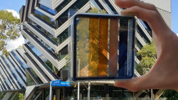 These 'solar windows' replace regular glass and generate solar power