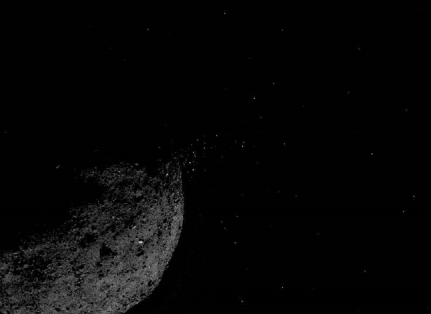 Open enlarged image NASA landed on an asteroid and found something they didn't expect