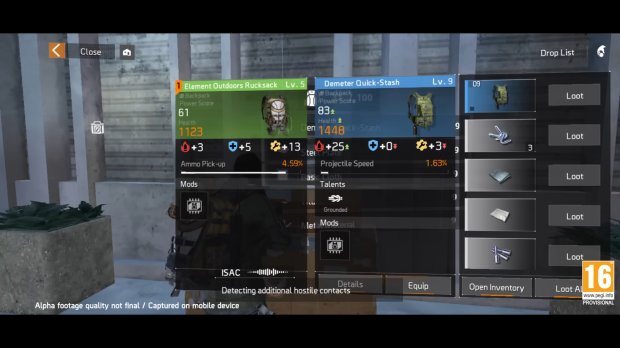 Open Gallery The Division Resurgence promises AAA shoot-and-loot action on mobiles 3