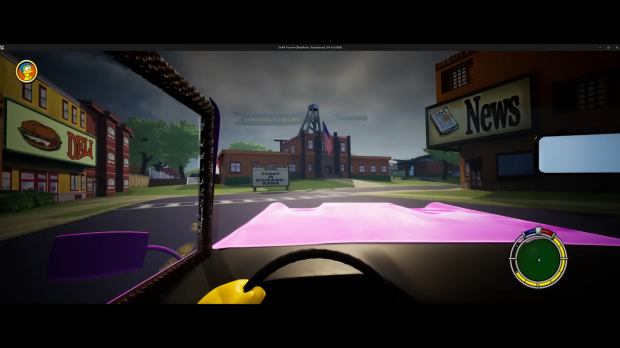 Simpsons Hit and Run remade in Unreal Engine 5 with RTX effects 45